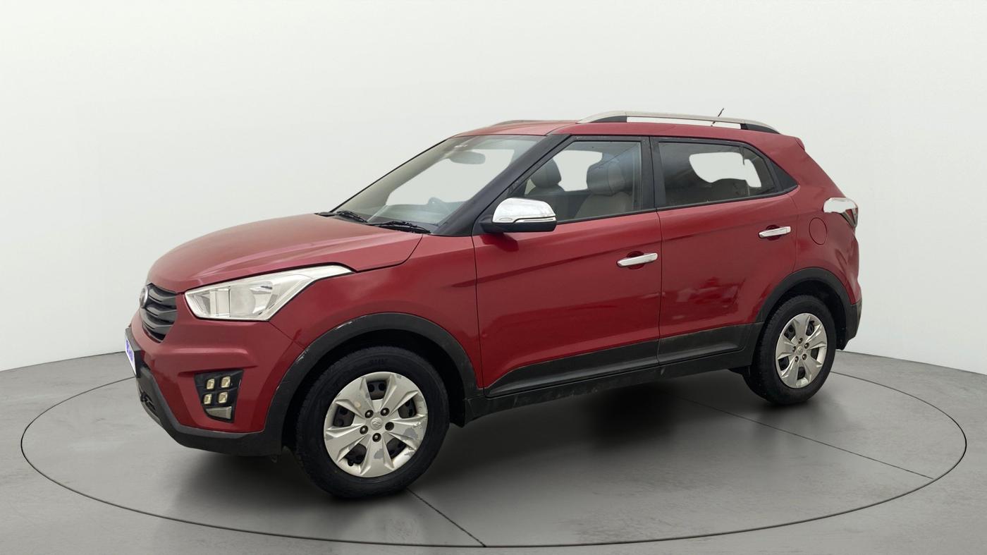 2017 Hyundai Creta S 1.4 DIESEL, Diesel, Manual, 1,08,706 km, Left Front Diagonal