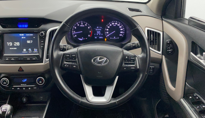 2018 Hyundai Creta SX (O) 1.6 PETROL, Petrol, Manual, 61,033 km, Steering Wheel Close Up