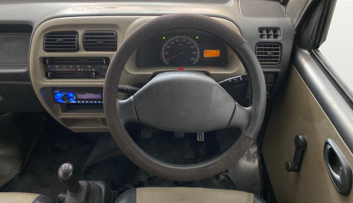 2013 Maruti Eeco 5 STR WITH A/C+HTR, Petrol, Manual, 77,474 km, Steering Wheel Close Up