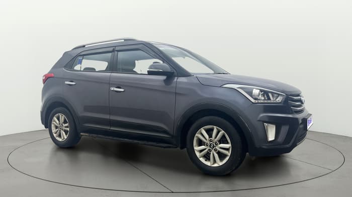 2018 Hyundai Creta SX PLUS 1.6 PETROL, Petrol, Manual, 66,217 km, Right Front Diagonal