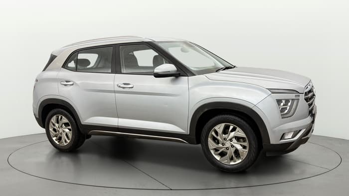 2020 Hyundai Creta SX 1.5 PETROL, Petrol, Manual, 56,750 km, Right Front Diagonal