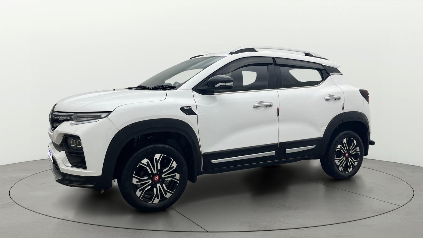 2023 Renault Kiger RXZ TURBO CVT, Petrol, Automatic, 13,845 km, Left Front Diagonal