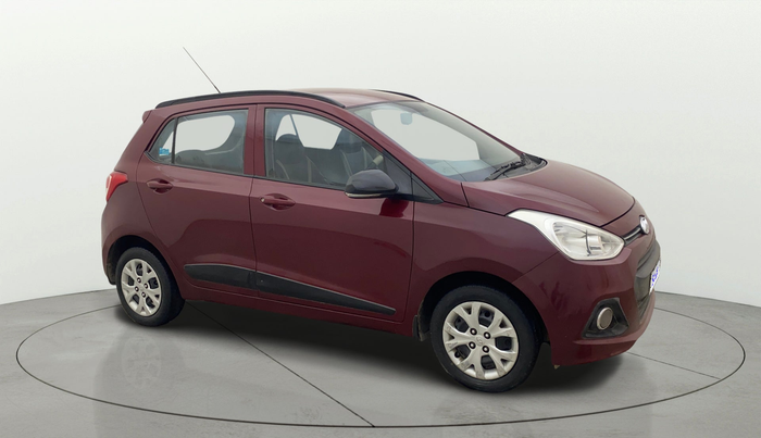 2015 Hyundai Grand i10 SPORTZ 1.2 KAPPA VTVT, Petrol, Manual, 81,574 km, Right Front Diagonal