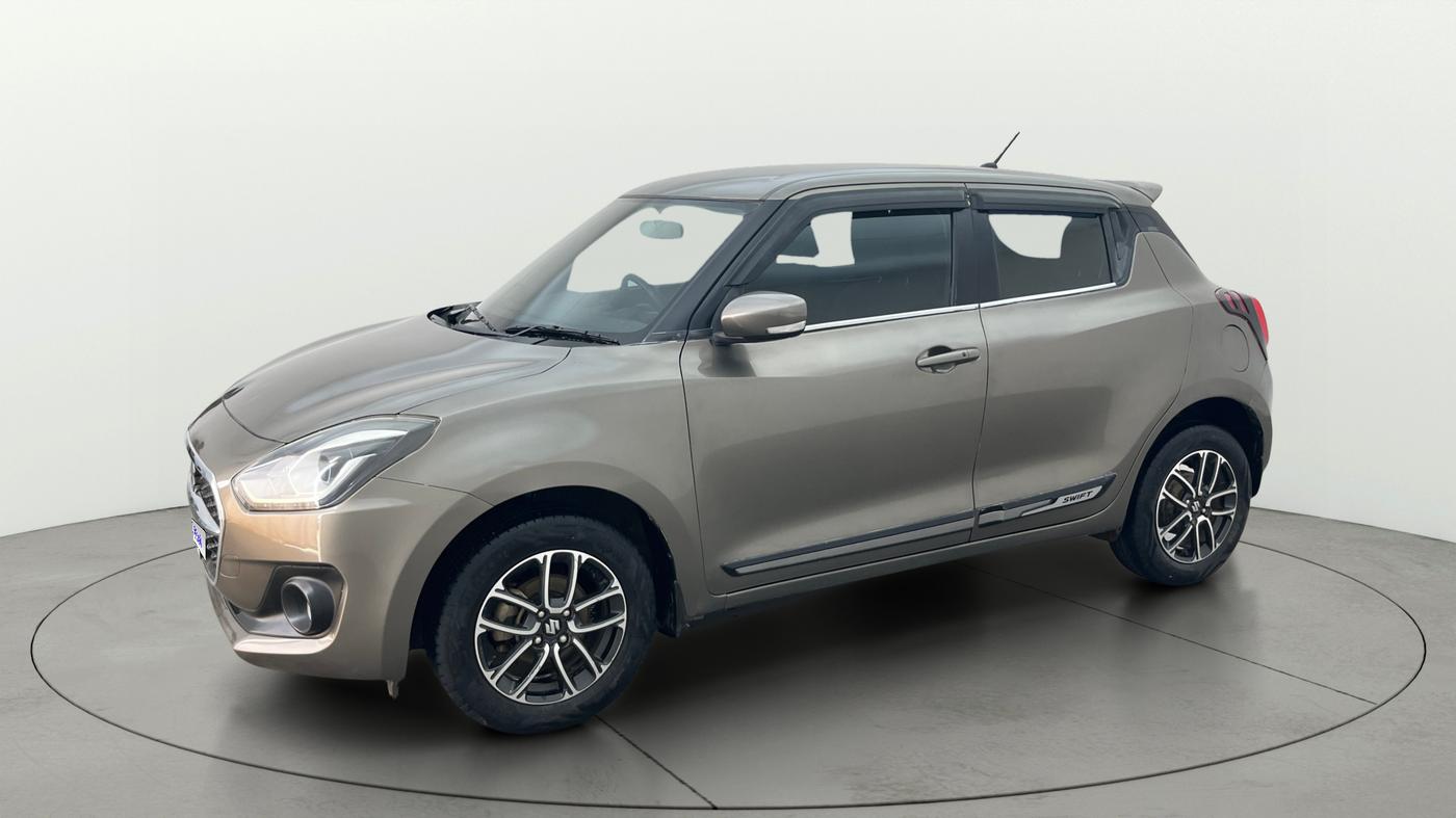 2021 Maruti Swift ZXI PLUS AMT, Petrol, Automatic, 50,378 km, Left Front Diagonal
