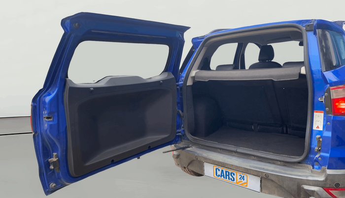 2015 Ford Ecosport TITANIUM 1.5L PETROL AT, Petrol, Automatic, 1,02,664 km, Boot Door Open