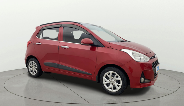 2019 Hyundai Grand i10 SPORTZ 1.2 KAPPA VTVT, Petrol, Manual, 48,441 km, Right Front Diagonal