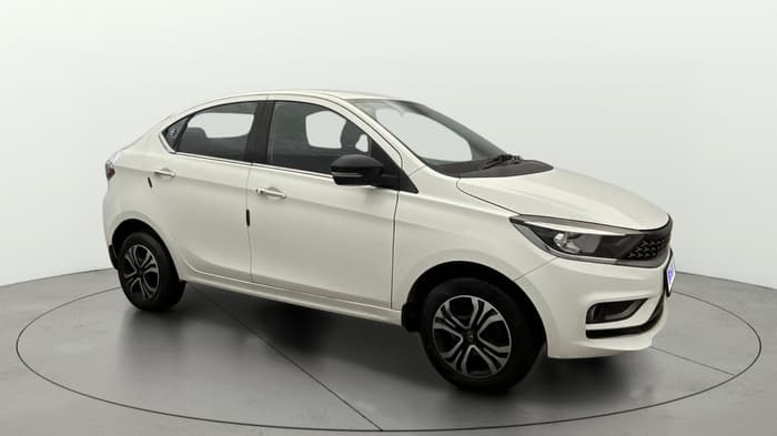 2023 Tata TIGOR XZ PLUS CNG, CNG, Manual, 46,869 km, Right Front Diagonal