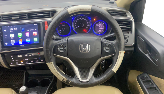 2014 Honda City 1.5L I-DTEC SV, Diesel, Manual, 1,25,757 km, Steering Wheel Close Up