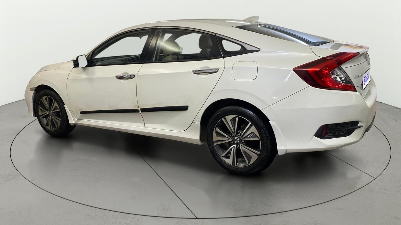2019 Honda Civic 1.8L I-VTEC ZX CVT, Petrol, Automatic, 1,12,096 km, Left Back Diagonal