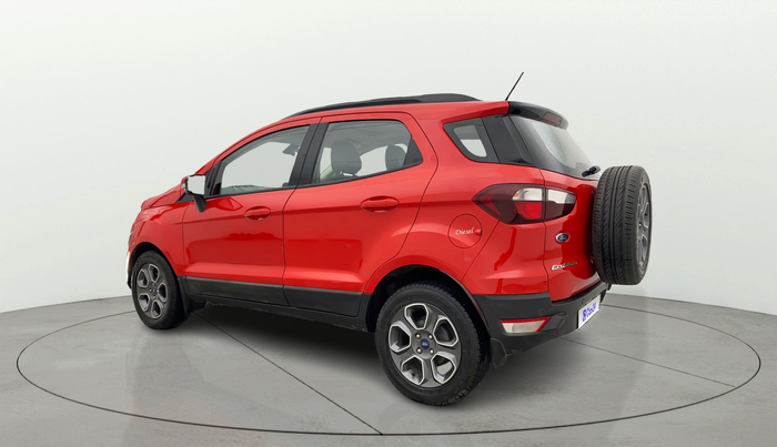 2019 Ford Ecosport TITANIUM 1.5L SPORTS(SUNROOF) DIESEL, Diesel, Manual, 60,466 km, Left Back Diagonal