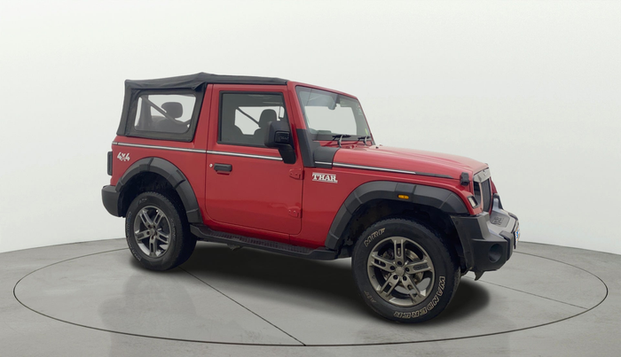 2021 Mahindra Thar LX  P 4WD AT CONVERTIBLE, Petrol, Automatic, 34,806 km, Right Front Diagonal