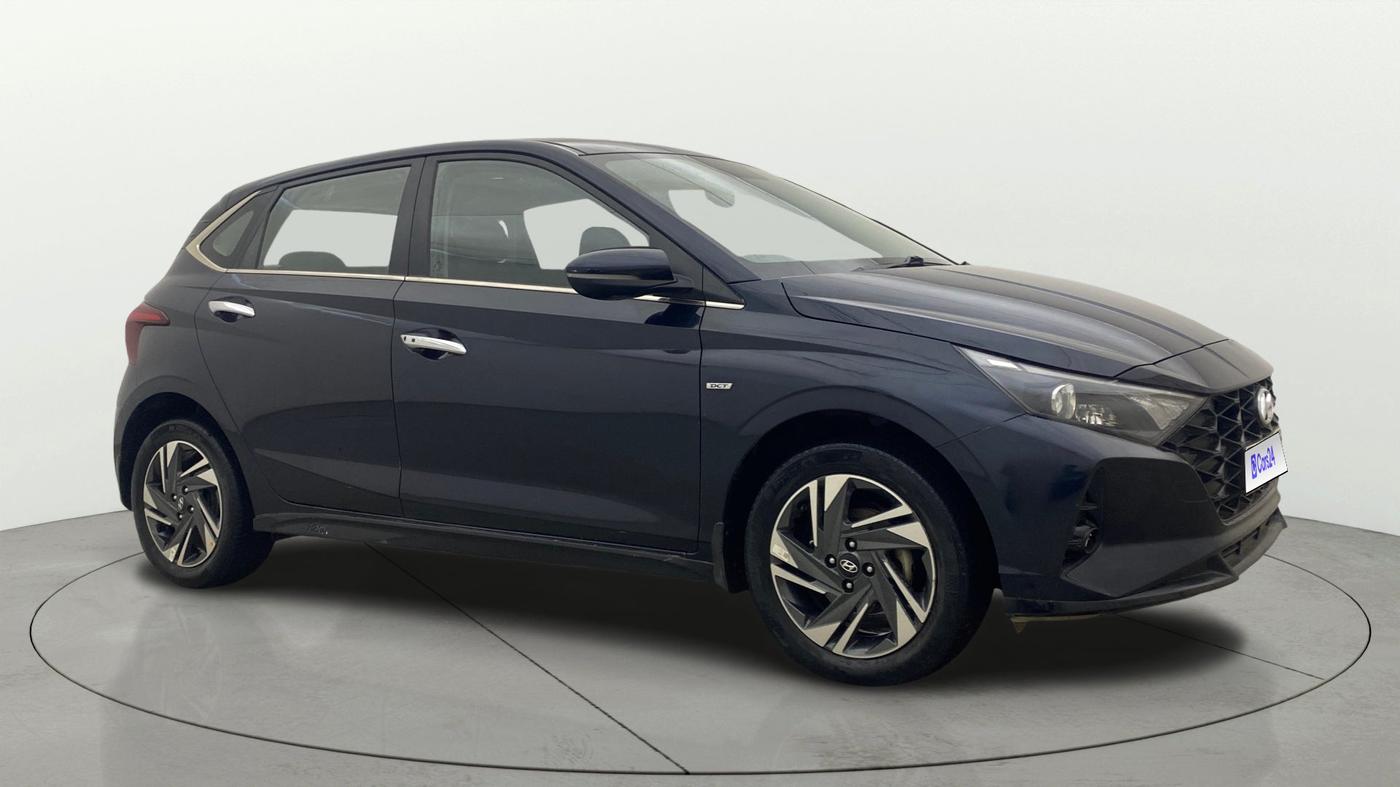 2020 Hyundai NEW I20 ASTA (O) 1.0 TURBO GDI DCT, Petrol, Automatic, 41,392 km, Right Front Diagonal