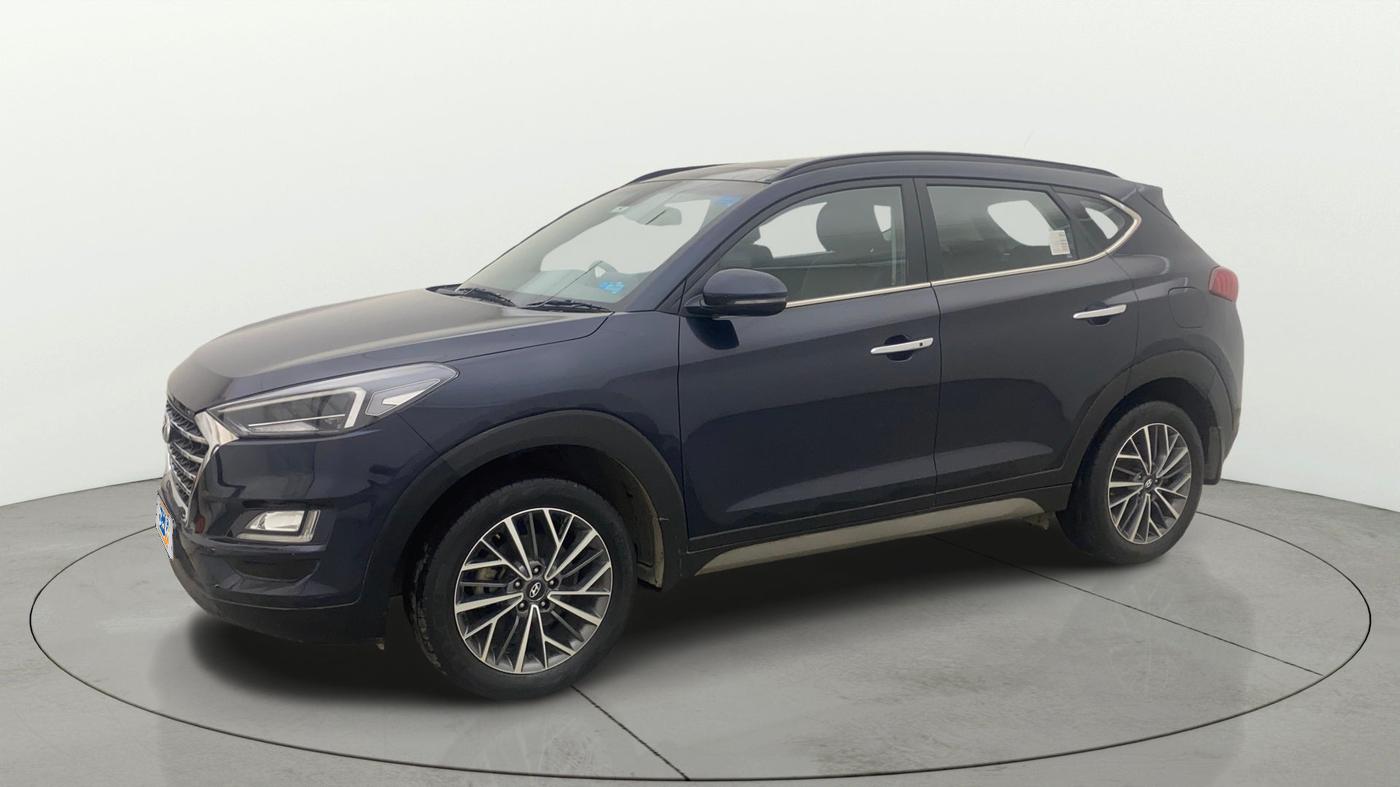 2021 Hyundai Tucson GLS 2WD AT PETROL, Petrol, Automatic, 46,674 km, Left Front Diagonal