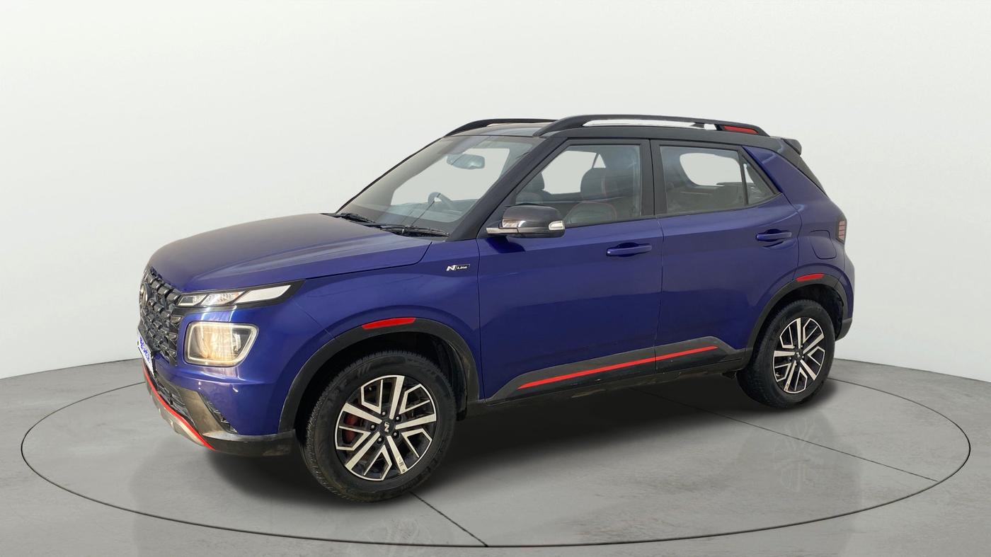 2022 Hyundai VENUE N LINE N8 1.0 TURBO DCT DUAL TONE, Petrol, Automatic, 31,361 km, Left Front Diagonal