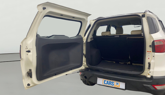 2014 Ford Ecosport TITANIUM 1.5L PETROL AT, Petrol, Automatic, 78,667 km, Boot Door Open