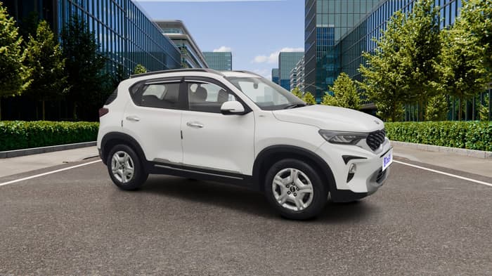 2021 KIA SONET HTX 1.0 IMT, Petrol, Manual, 66,034 km, Right Front Diagonal