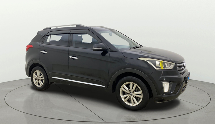 2017 Hyundai Creta SX PLUS 1.6 DIESEL, Diesel, Manual, 1,00,287 km, Right Front Diagonal