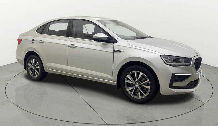 2022 Skoda SLAVIA STYLE 1.0L TSI MT, Petrol, Manual, 51,318 km, Right Front Diagonal