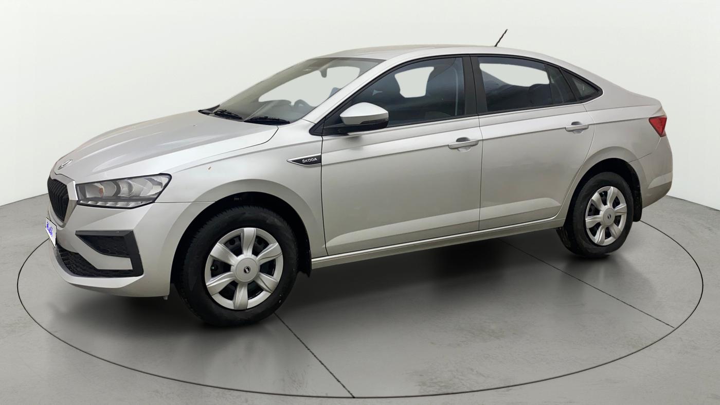 2022 Skoda SLAVIA ACTIVE 1.0L TSI MT, Petrol, Manual, 69,928 km, Left Front Diagonal