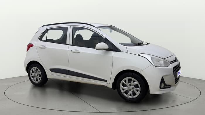 2018 Hyundai Grand i10 SPORTZ 1.2 KAPPA VTVT, Petrol, Manual, 76,377 km, Right Front Diagonal