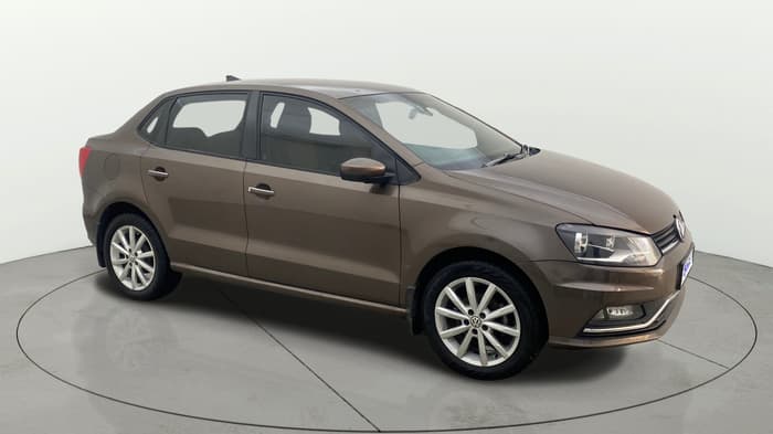 2020 Volkswagen Ameo HIGHLINE PLUS 1.5L 16 ALLOY, Diesel, Manual, 64,879 km, Right Front Diagonal