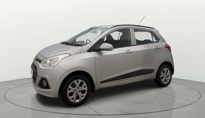 2015 Hyundai Grand i10 SPORTZ 1.2 KAPPA VTVT, Petrol, Manual, 43,553 km, Left Front Diagonal