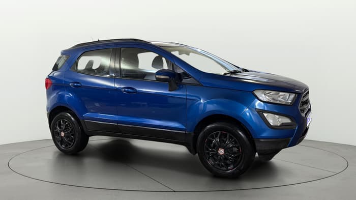 2018 Ford Ecosport TREND + 1.5L PETROL AT, Petrol, Automatic, 1,05,445 km, Right Front Diagonal