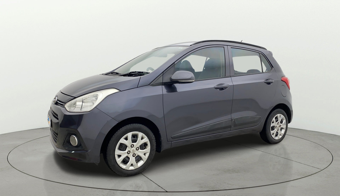 2016 Hyundai Grand i10 SPORTZ 1.2 KAPPA VTVT, Petrol, Manual, 81,209 km, Left Front Diagonal
