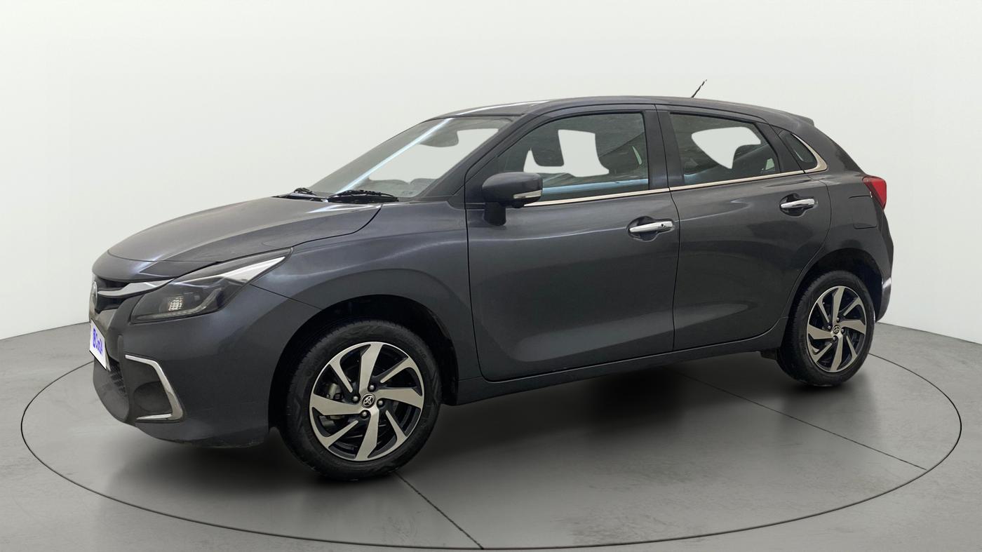 2023 Toyota Glanza V AMT, Petrol, Automatic, 39,958 km, Left Front Diagonal