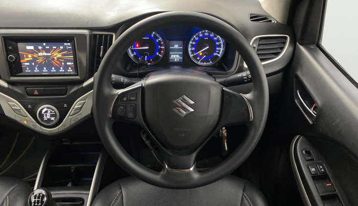 2017 Maruti Baleno DELTA PETROL 1.2, Petrol, Manual, 64,600 km, Steering Wheel Close Up