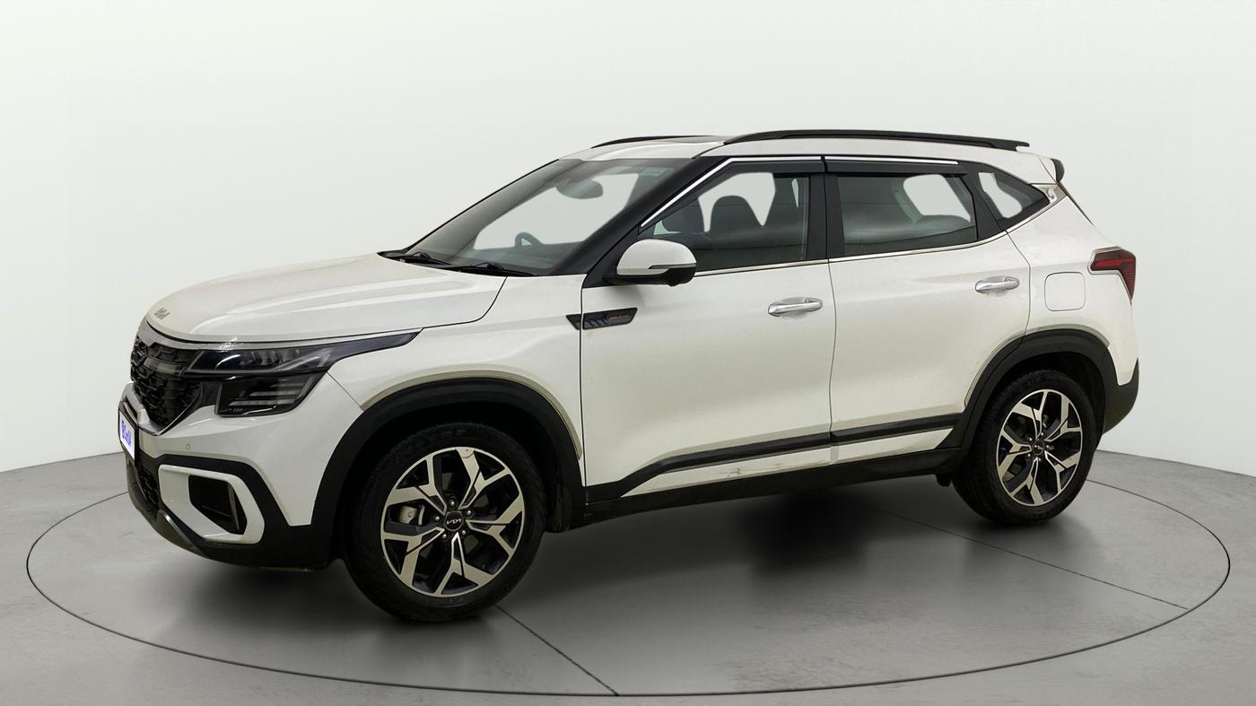 2024 KIA SELTOS  GTX Plus 1.5 Turbo Petrol DCT, Petrol, Automatic, 37,032 km, Left Front Diagonal