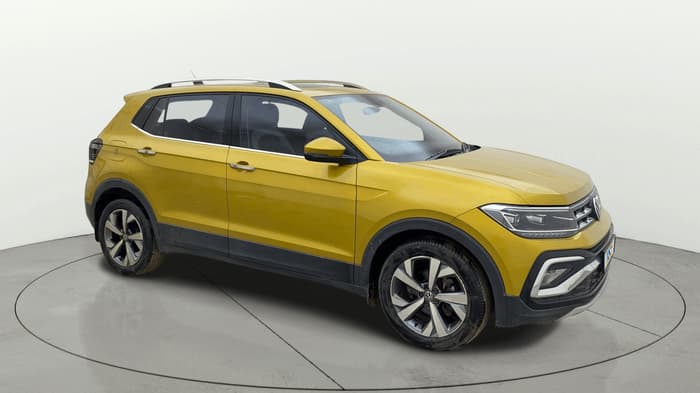 2023 Volkswagen TAIGUN TOPLINE 1.0 TSI MT, Petrol, Manual, 23,978 km, Right Front Diagonal