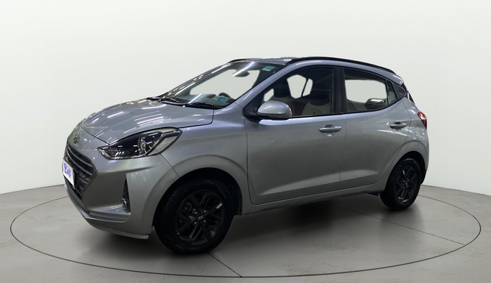 2021 Hyundai GRAND I10 NIOS SPORTZ AMT 1.2 KAPPA VTVT, Petrol, Automatic, 53,321 km, Left Front Diagonal
