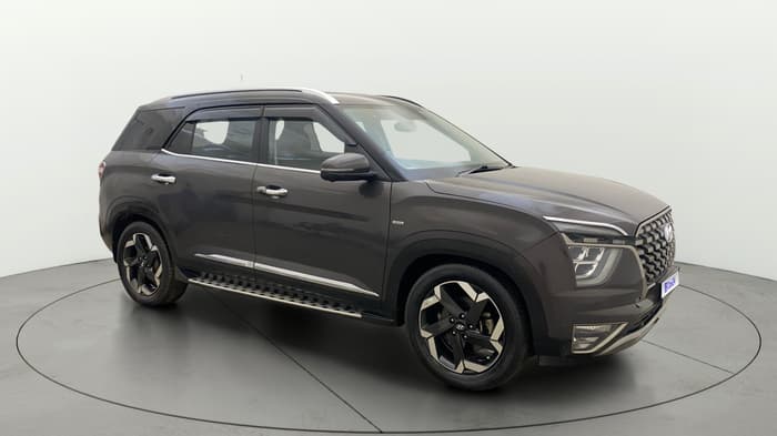 2022 Hyundai ALCAZAR 1.5 SIGNATURE (O) AT 7STR, Diesel, Automatic, 1,42,743 km, Right Front Diagonal