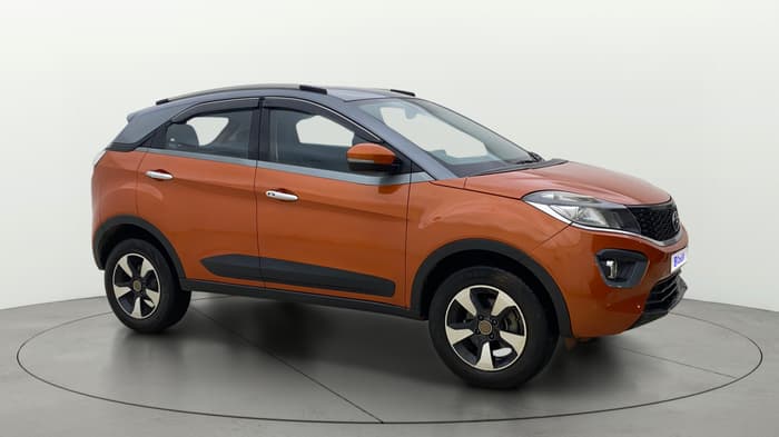 2018 Tata NEXON XZA PLUS PETROL, Petrol, Automatic, 62,752 km, Right Front Diagonal