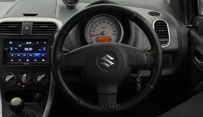 2014 Maruti Ritz VXI, Petrol, Manual, 94,816 km, Steering Wheel Close Up