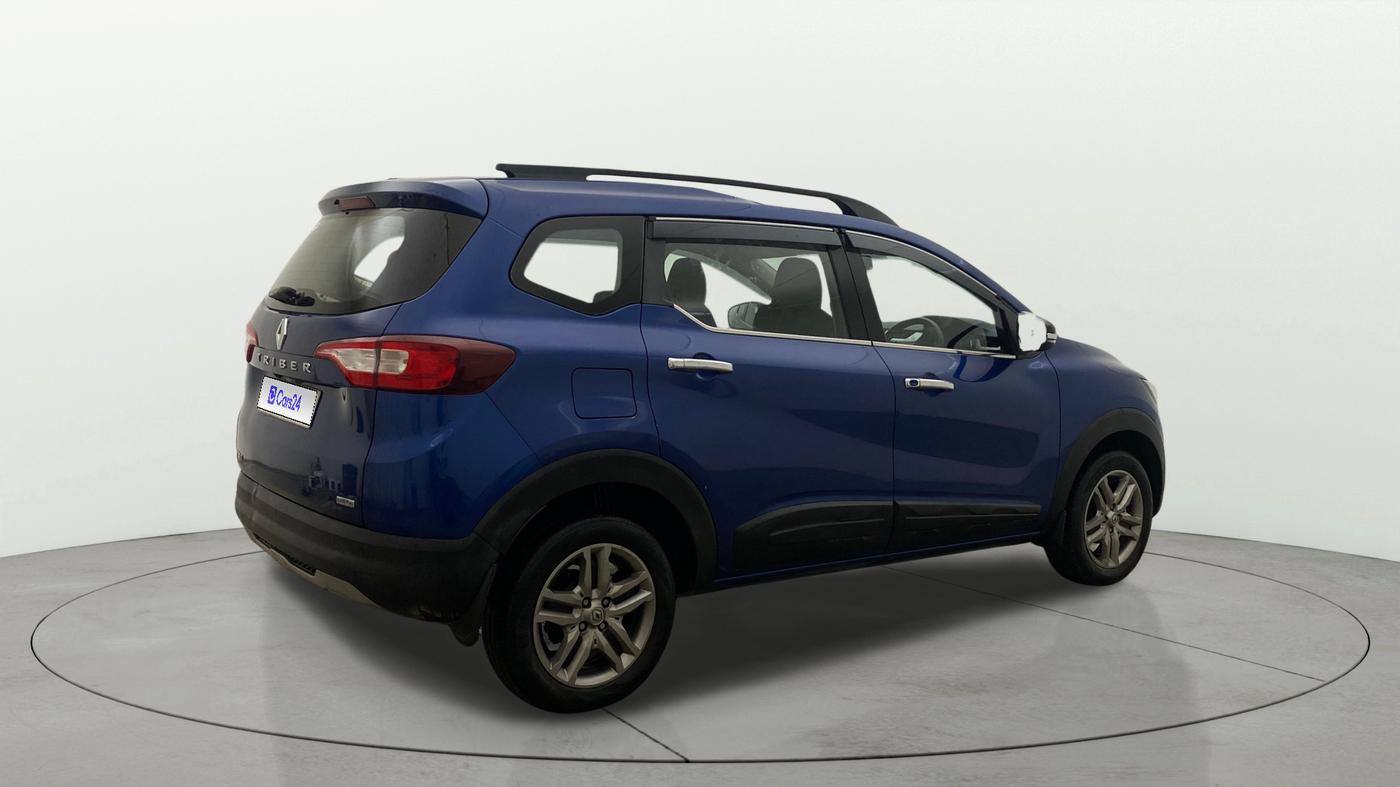2021 Renault TRIBER RXZ AMT, Petrol, Automatic, 56,478 km, Right Back Diagonal