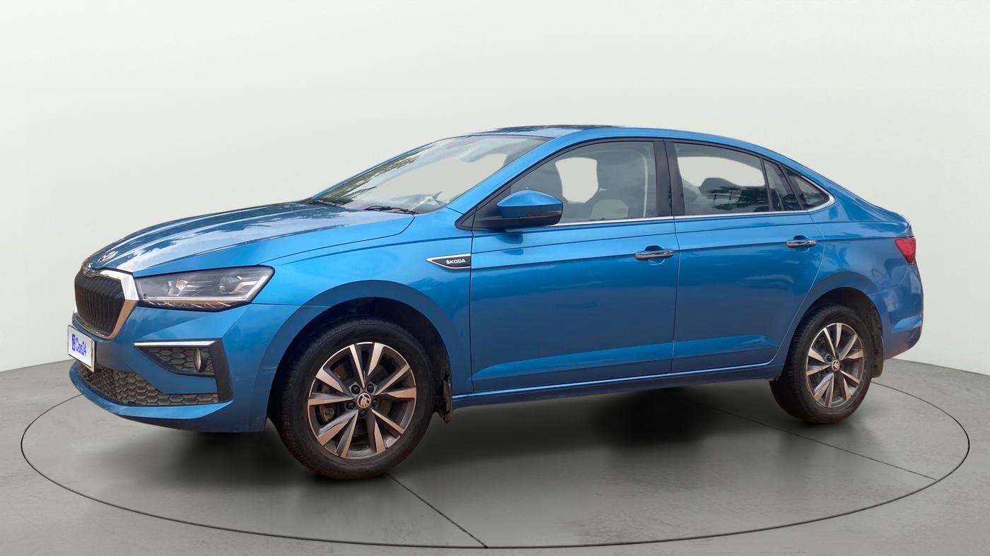 2022 Skoda SLAVIA STYLE 1.5L TSI DSG, Petrol, Automatic, 50,827 km, Left Front Diagonal