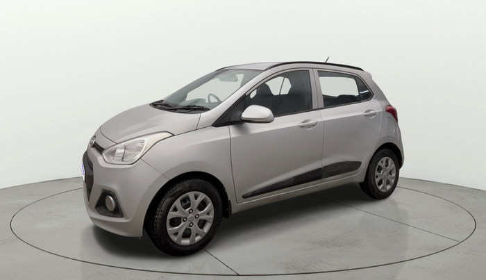 2016 Hyundai Grand i10 SPORTZ 1.2 KAPPA VTVT, Petrol, Manual, 96,085 km, Left Front Diagonal
