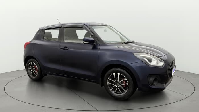 2018 Maruti Swift ZXI PLUS, CNG, Manual, 84,497 km, Right Front Diagonal