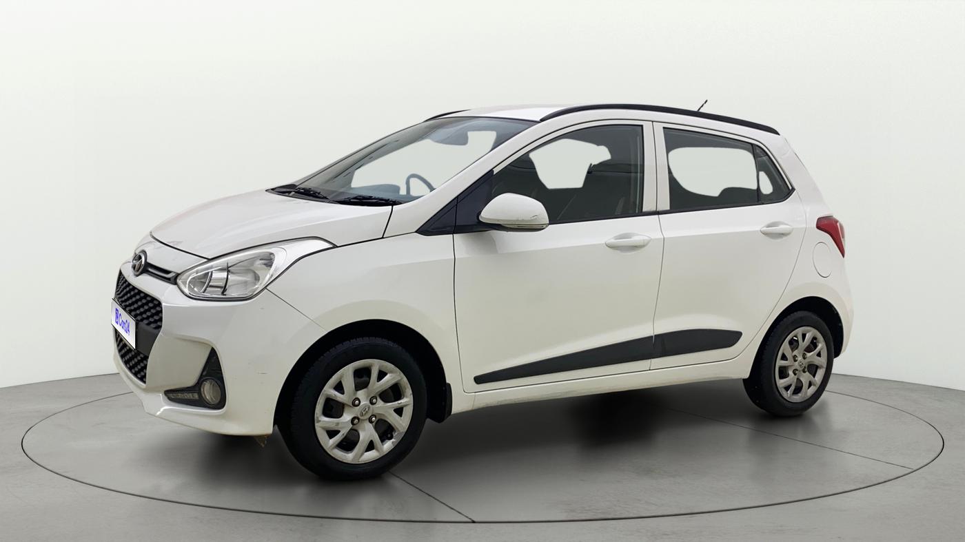 2017 Hyundai Grand i10 SPORTZ (O) 1.2 U2 CRDI, Diesel, Manual, 1,31,537 km, Left Front Diagonal