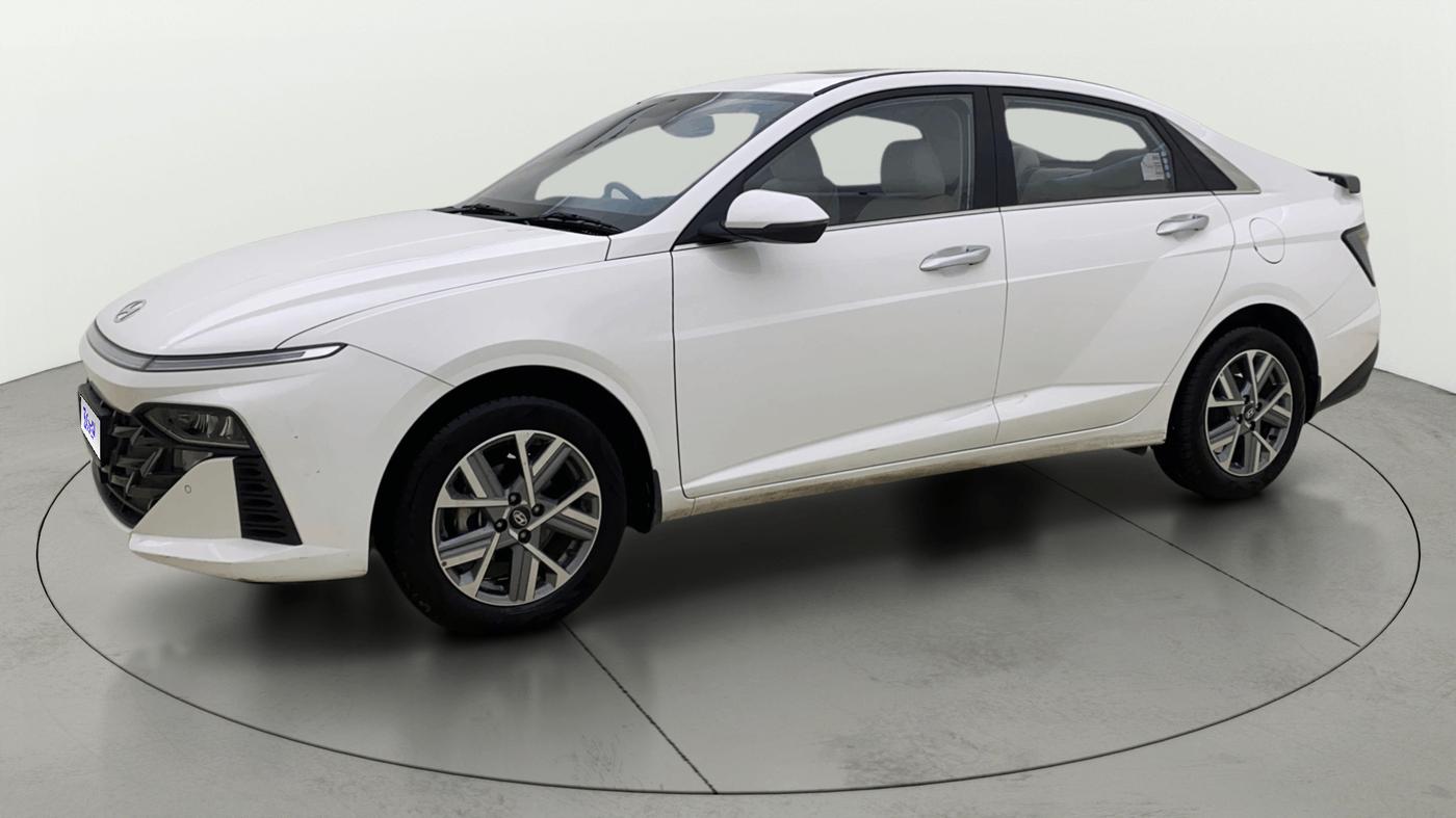 2025 Hyundai Verna SX(O) 1.5 MPI IVT , Petrol, Automatic, 10,850 km, Left Front Diagonal