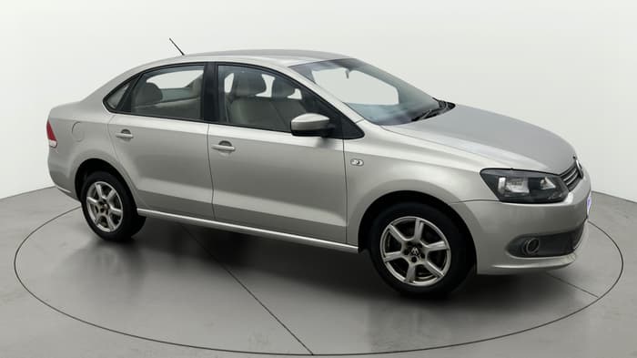 2014 Volkswagen Vento HIGHLINE PETROL AT, Petrol, Automatic, 70,056 km, Right Front Diagonal