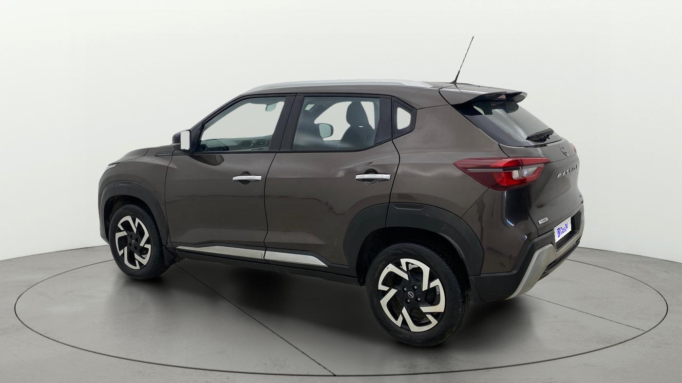 2021 Nissan MAGNITE XV TURBO CVT, Petrol, Automatic, 18,496 km, Left Back Diagonal