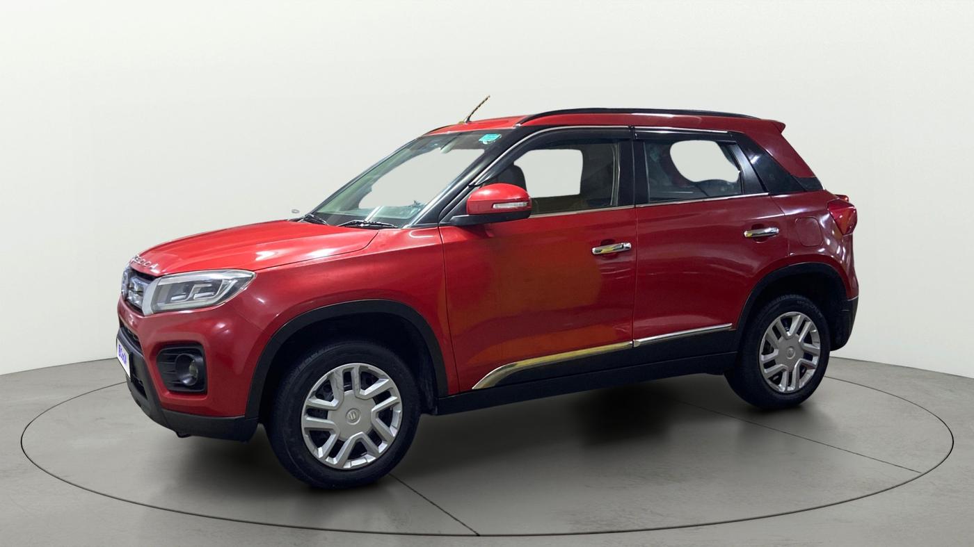 2021 Maruti Vitara Brezza VXI, Petrol, Manual, 51,440 km, Left Front Diagonal