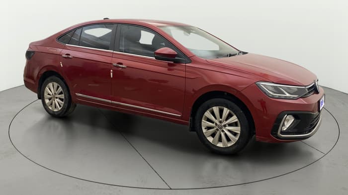 2023 Volkswagen VIRTUS HIGHLINE TSI 1.0 AT, Petrol, Automatic, 73,397 km, Right Front Diagonal