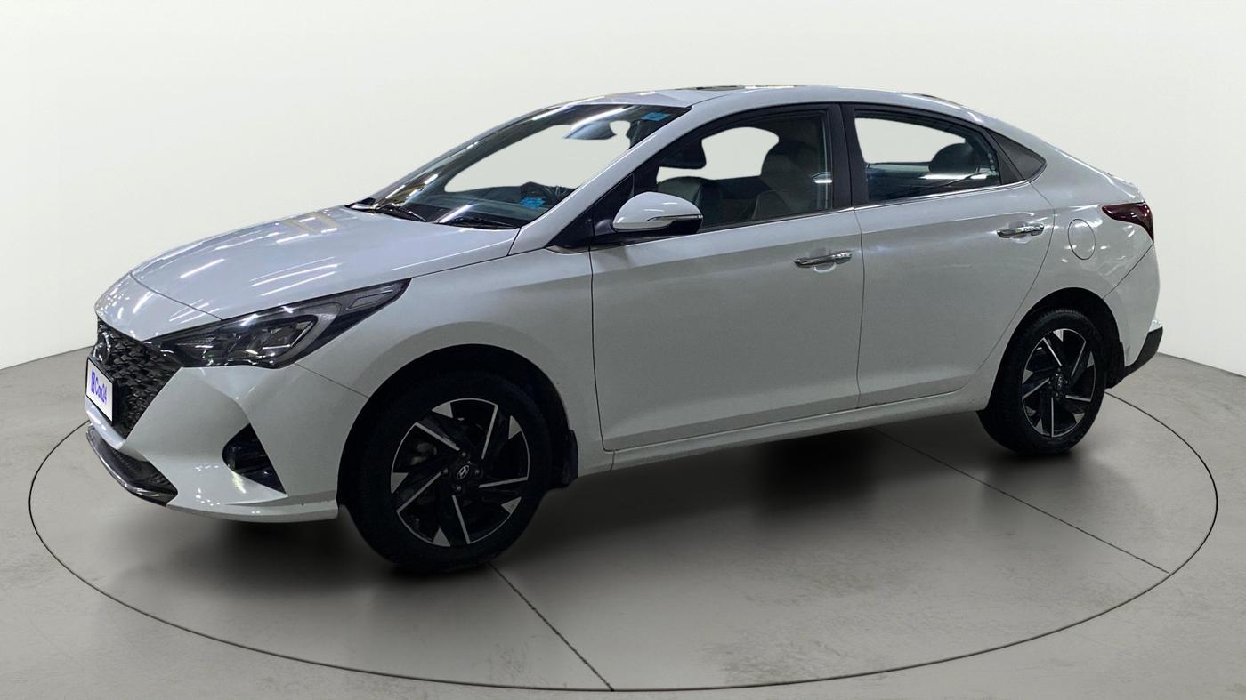 2022 Hyundai Verna SX (O) 1.5 VTVT IVT, Petrol, Automatic, 64,925 km, Left Front Diagonal