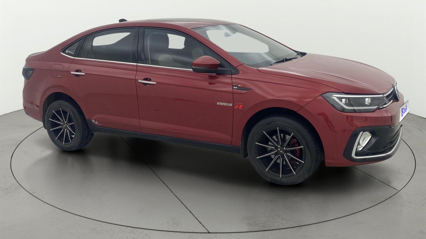 2023 Volkswagen VIRTUS TOPLINE TSI 1.0 AT, Petrol, Automatic, 79,620 km, Right Front Diagonal