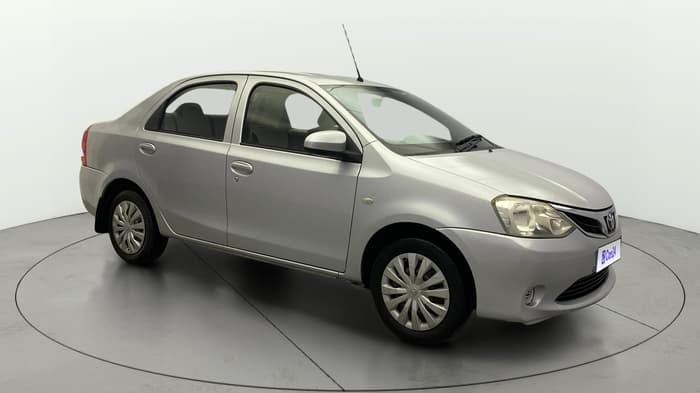 2015 Toyota Etios G, Petrol, Manual, 69,861 km, Right Front Diagonal