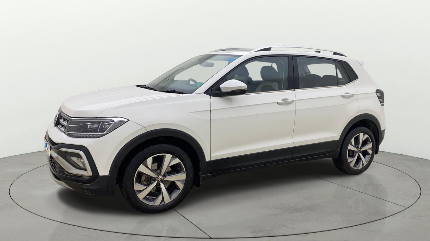 2022 Volkswagen TAIGUN TOPLINE 1.0 TSI MT, Petrol, Manual, 54,286 km, Left Front Diagonal